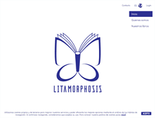 Tablet Screenshot of litamorphosis.com